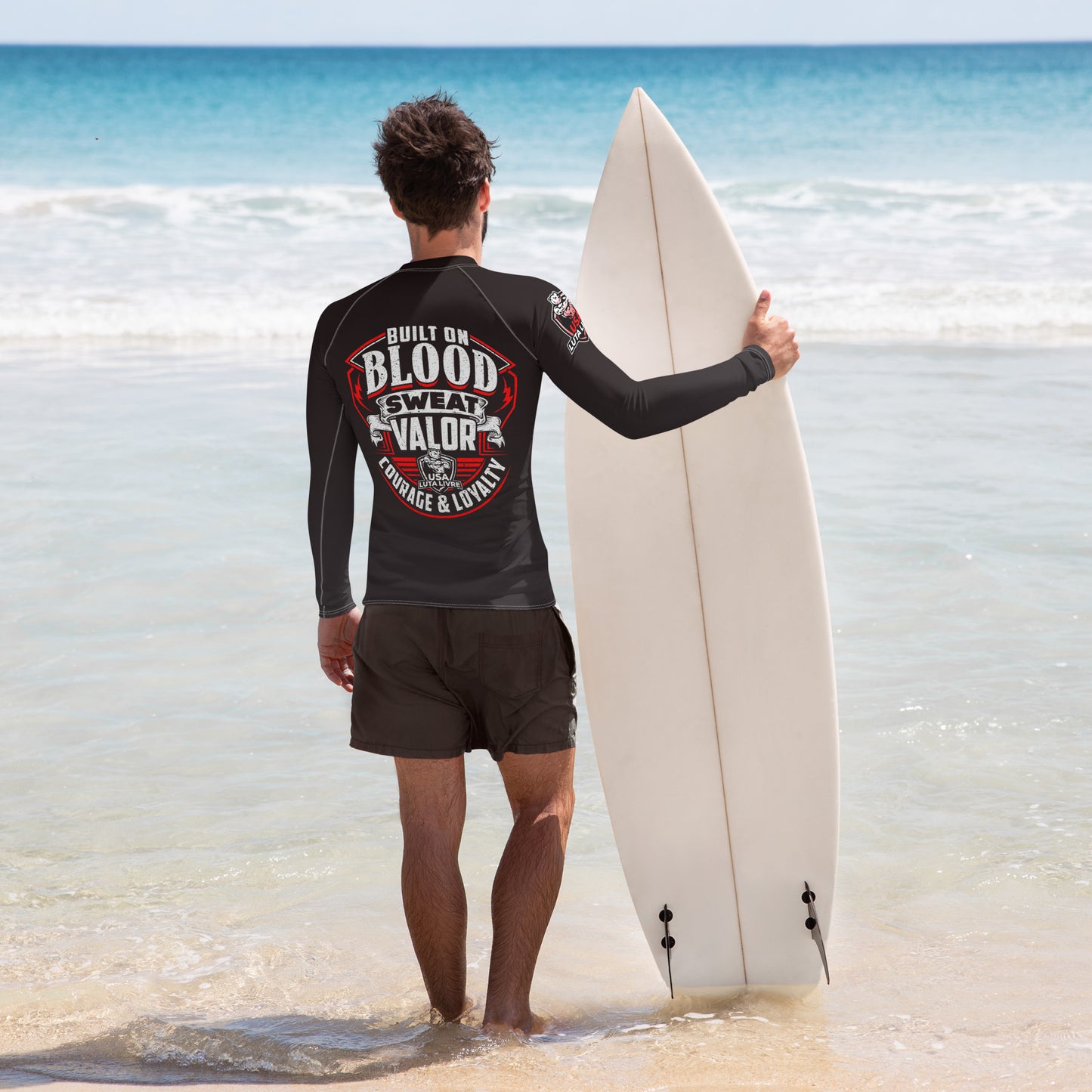 USA Luta Livre Men's Hugo Duarte Terminator Slim Rash Guard