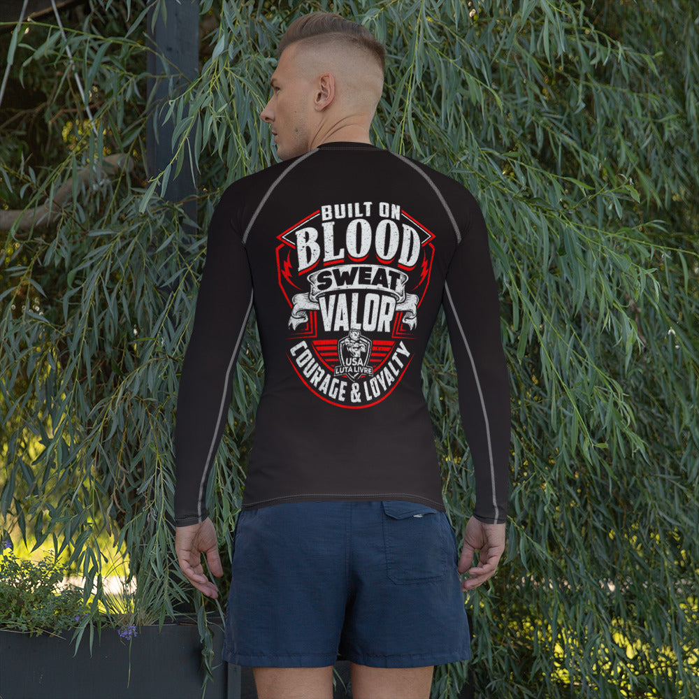 USA LUTA LIVRE Valor Men's Rash Guard