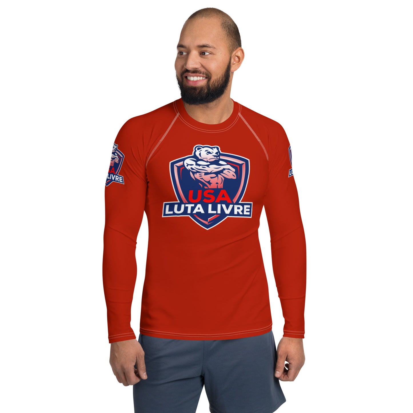 USA Luta Livre™ Men's Long Sleeve Rash Guard