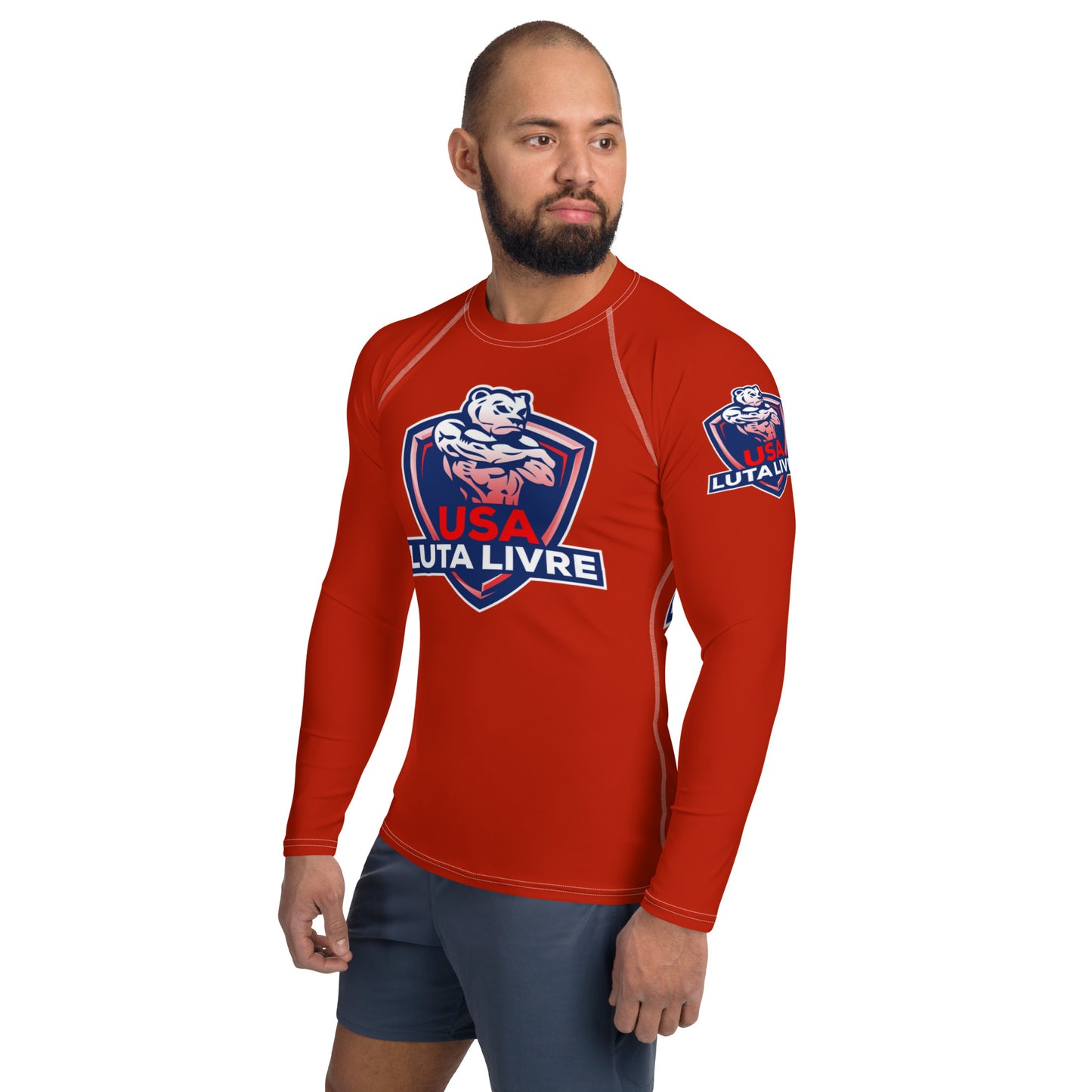 USA Luta Livre™ Men's Long Sleeve Rash Guard