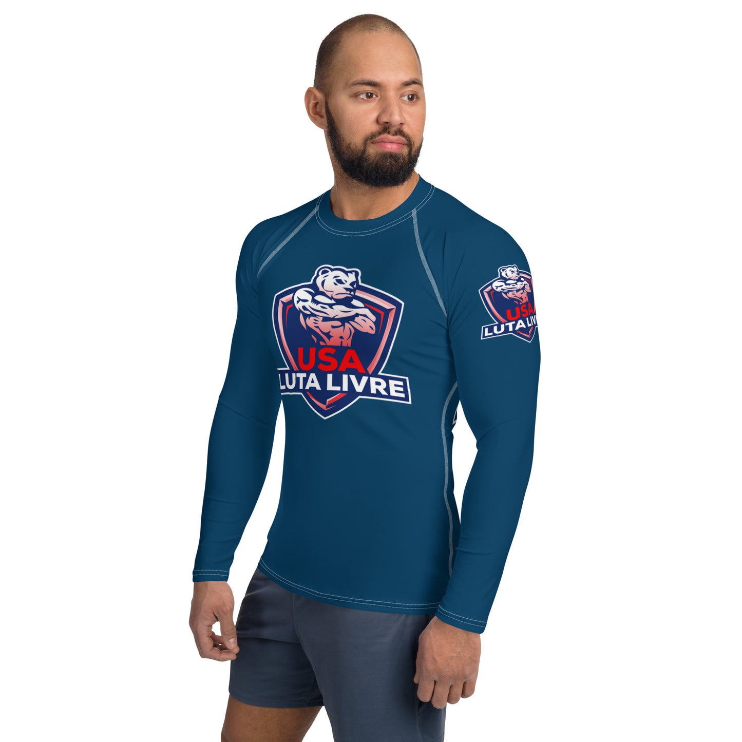 USA Luta Livre™ Men's Long Sleeve Rash Guard