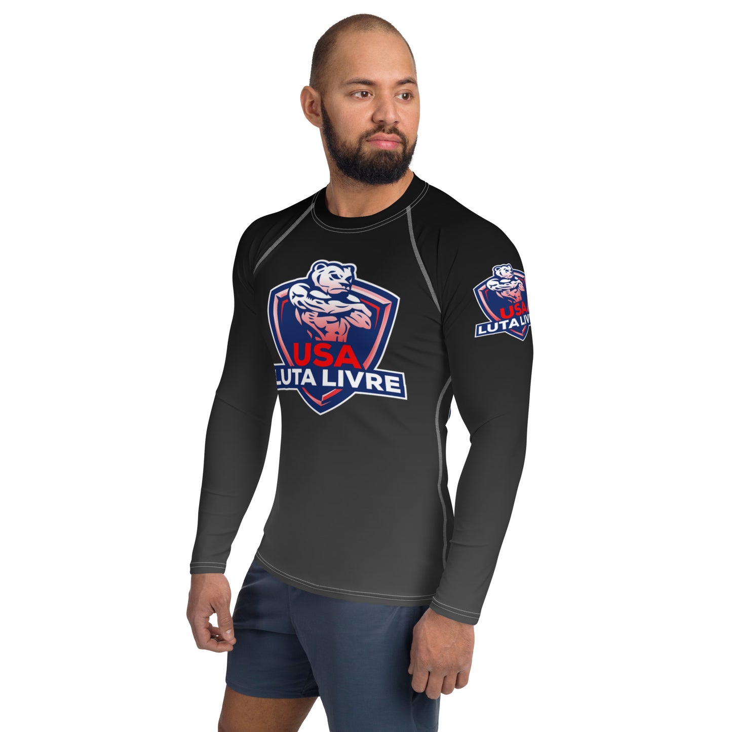 USA Luta Livre™ Men's Long Sleeve Rash Guard