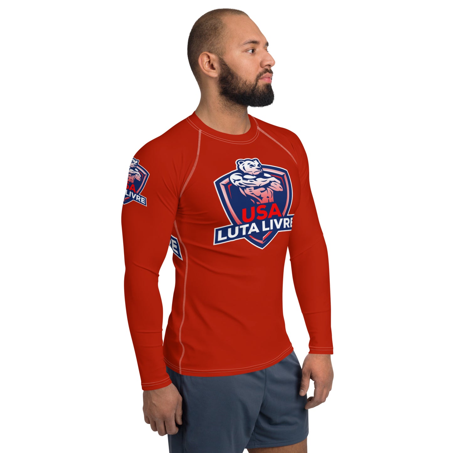USA Luta Livre™ Men's Long Sleeve Rash Guard