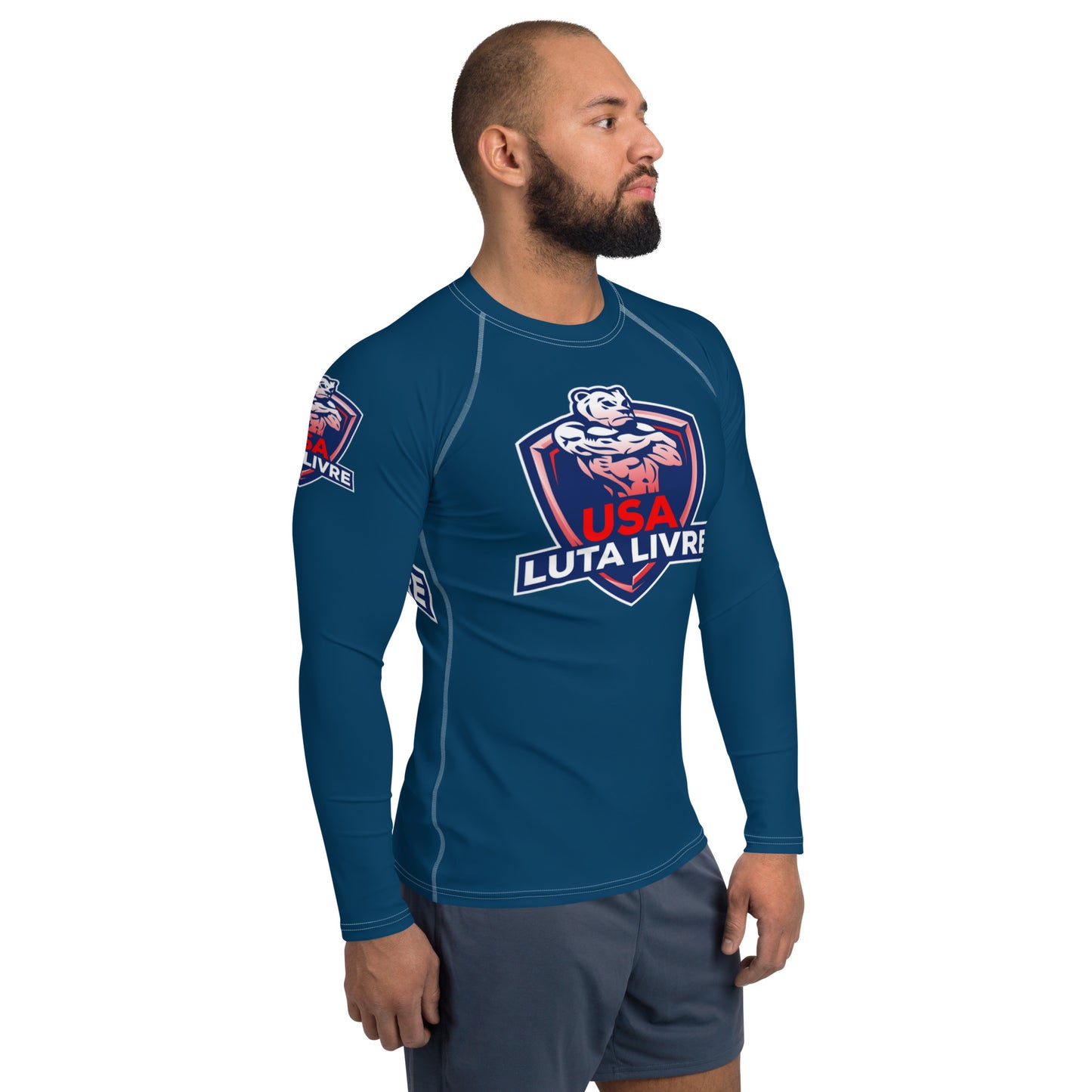 USA Luta Livre™ Men's Long Sleeve Rash Guard