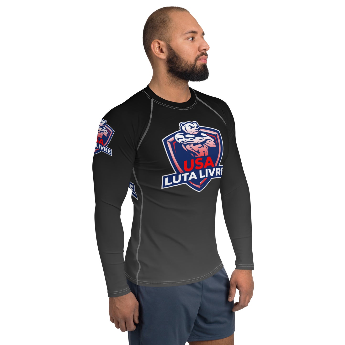 USA Luta Livre™ Men's Long Sleeve Rash Guard