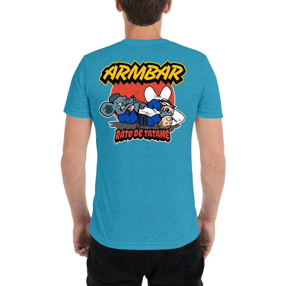 Rato de Tatame BJJ Armbar Short sleeve t-shirt