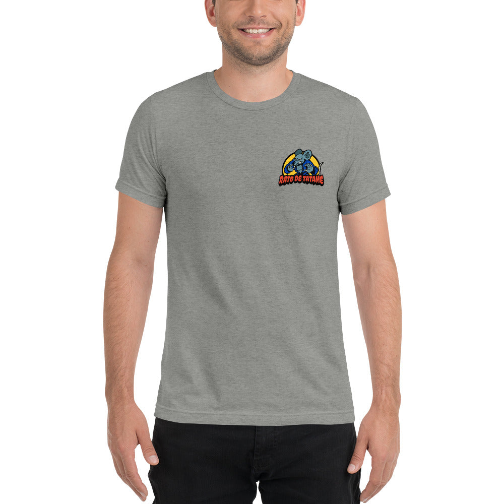 Rato de Tatame BJJ Knee on Belly Short sleeve t-shirt