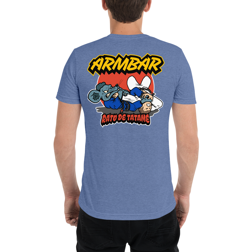 Rato de Tatame BJJ Armbar Short sleeve t-shirt