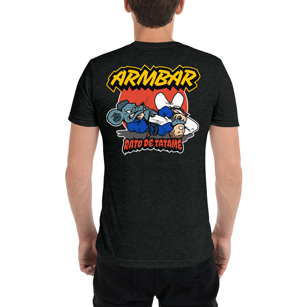 Rato de Tatame BJJ Armbar Short sleeve t-shirt