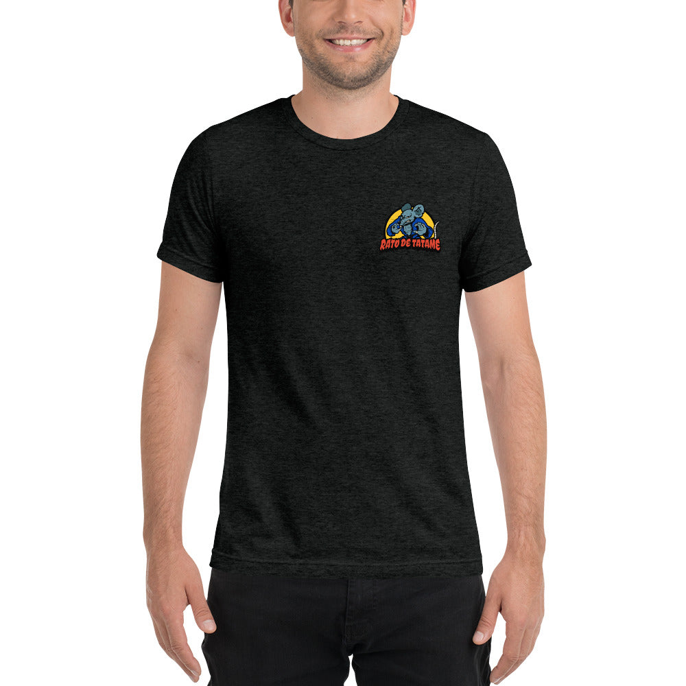 Rato de Tatame BJJ Knee on Belly Short sleeve t-shirt