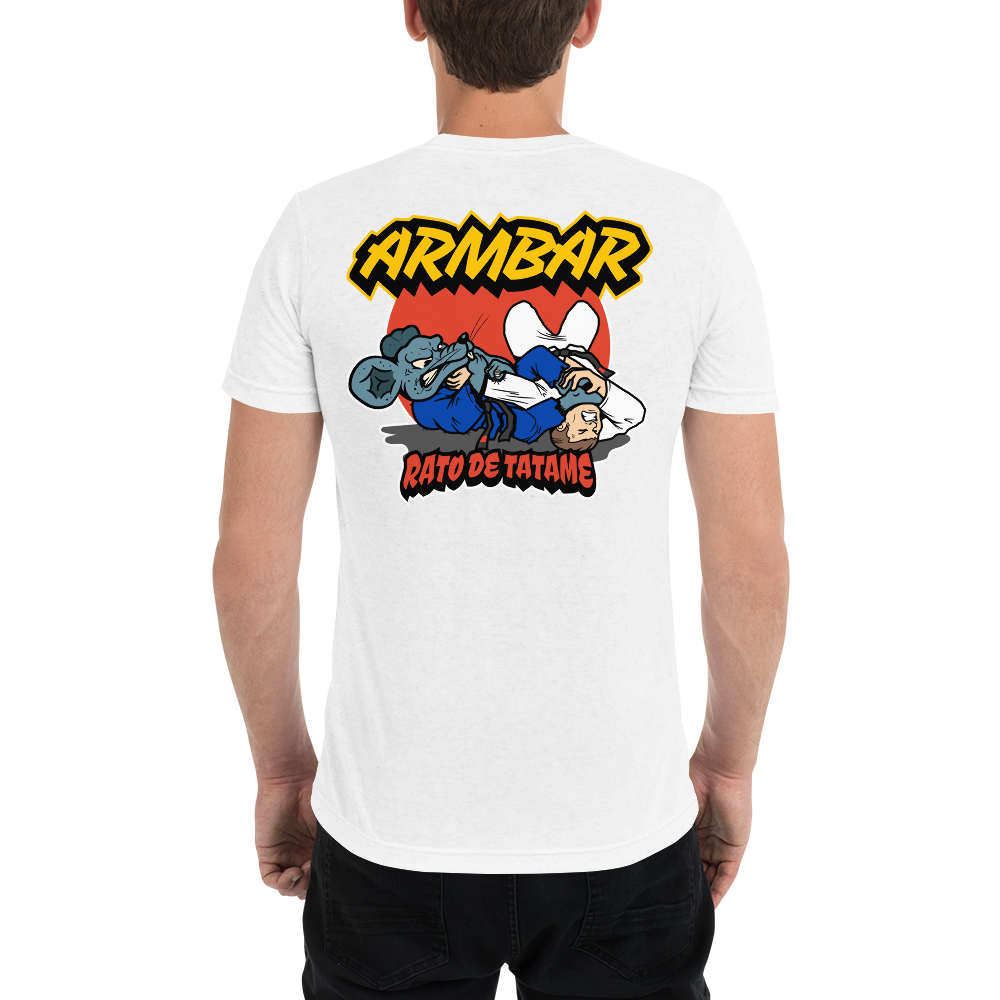 Rato de Tatame BJJ Armbar Short sleeve t-shirt