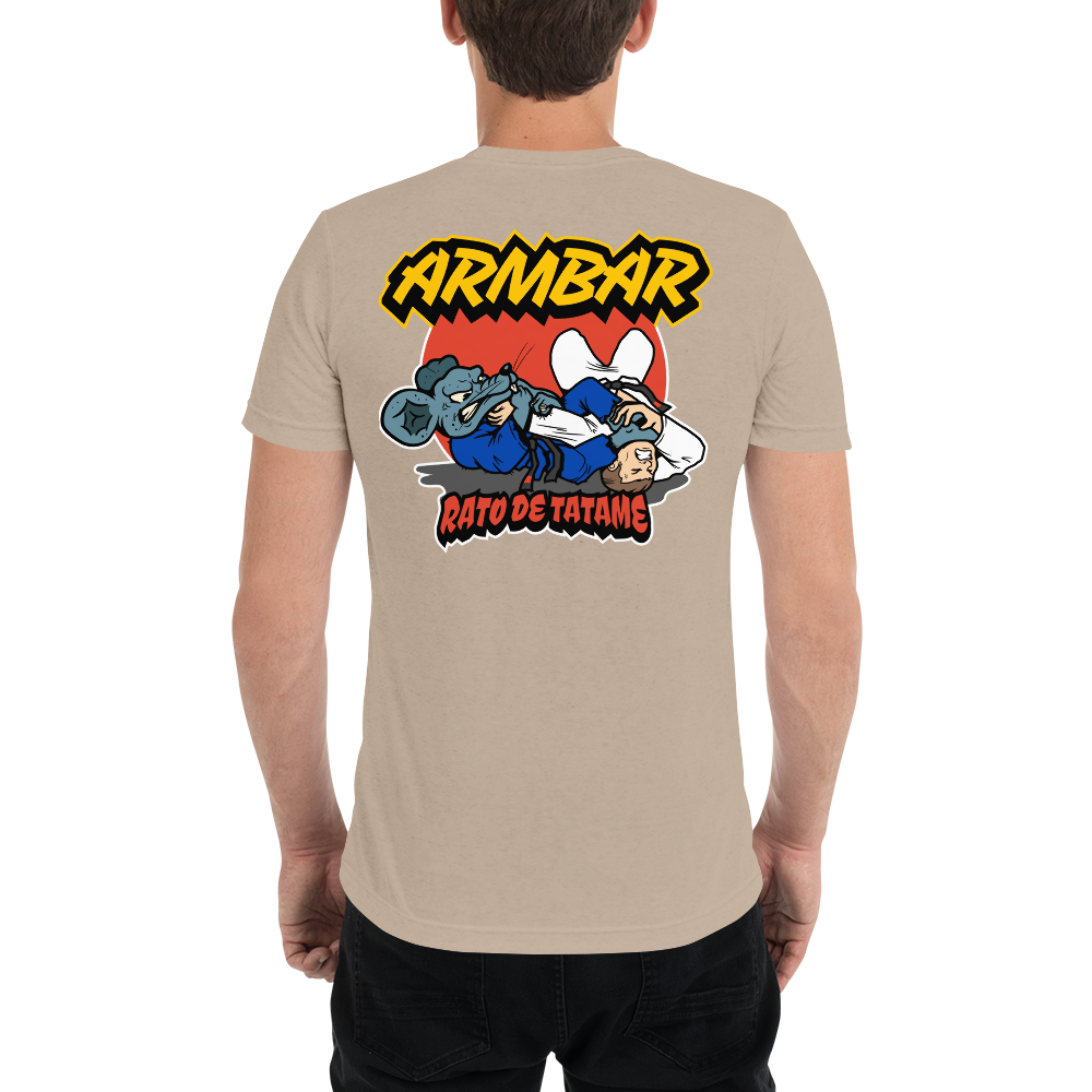Rato de Tatame BJJ Armbar Short sleeve t-shirt