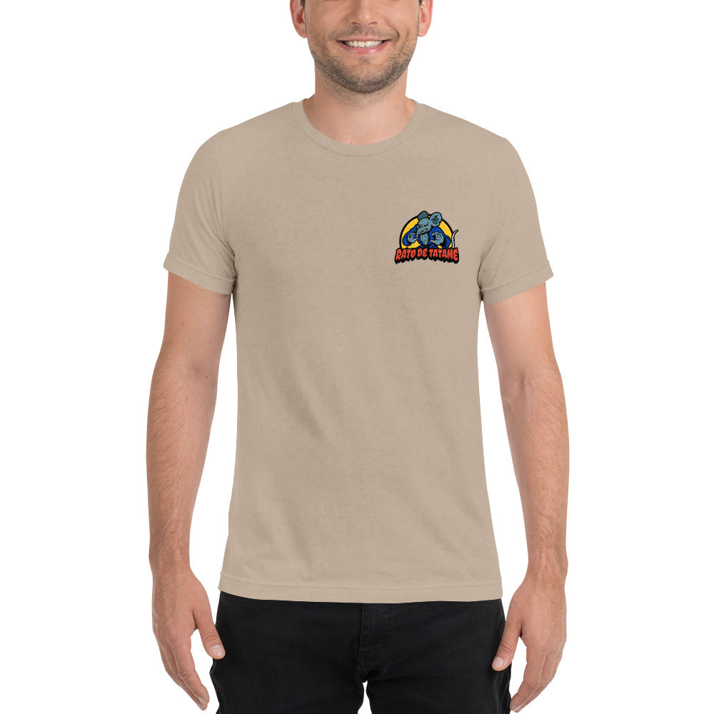Rato de Tatame BJJ Knee on Belly Short sleeve t-shirt