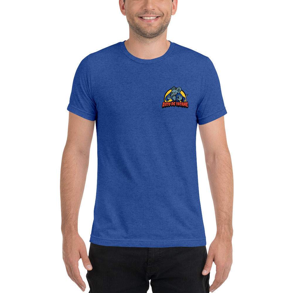 Rato de Tatame BJJ Knee on Belly Short sleeve t-shirt