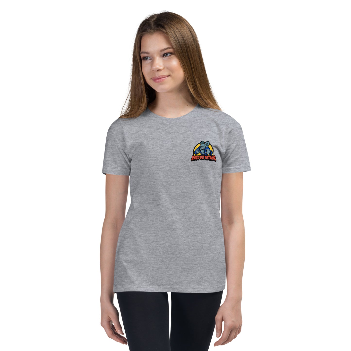 Rato de Tatame Kimura Youth Short Sleeve BJJ T-Shirt