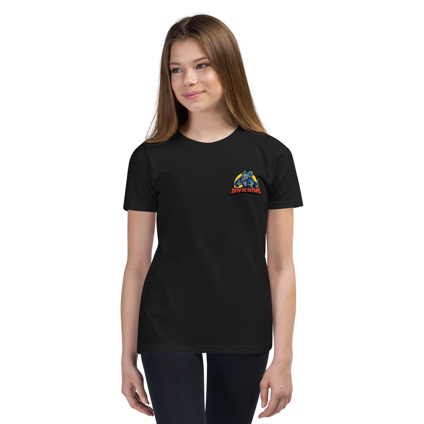 Rato de Tatame Kimura Youth Short Sleeve BJJ T-Shirt