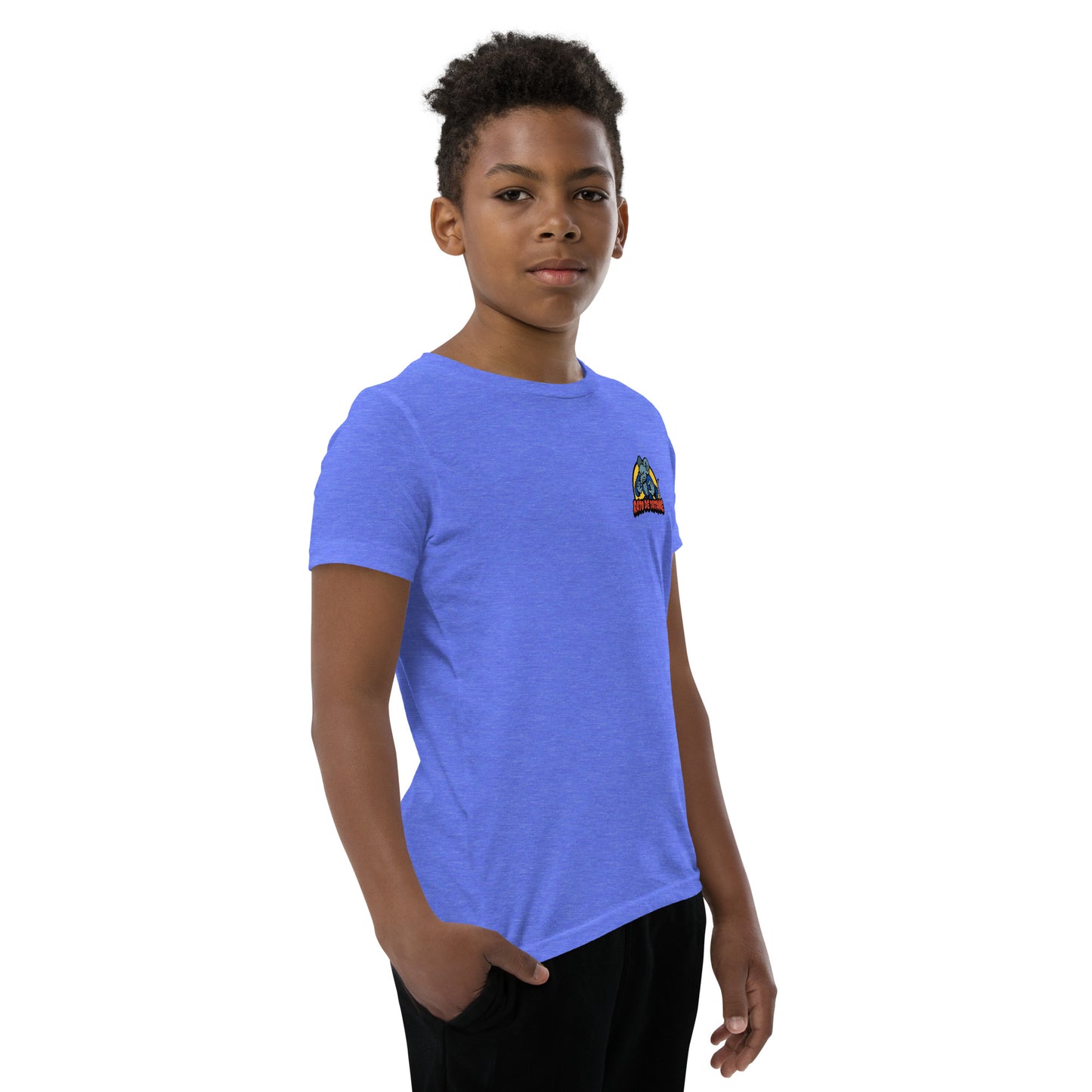 Rato de Tatame BJJ Armbar Youth Short Sleeve T-Shirt
