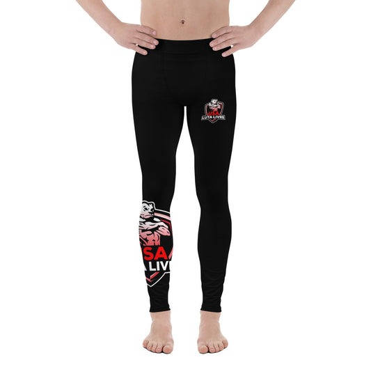 USA Luta Livre Men's Leggings Black