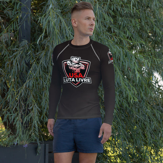 USA LUTA LIVRE Valor Men's Rash Guard