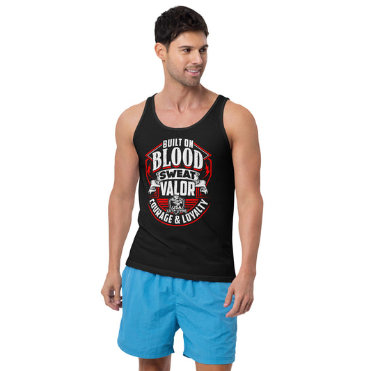 USA Luta Livre Men's Tank Top - Black