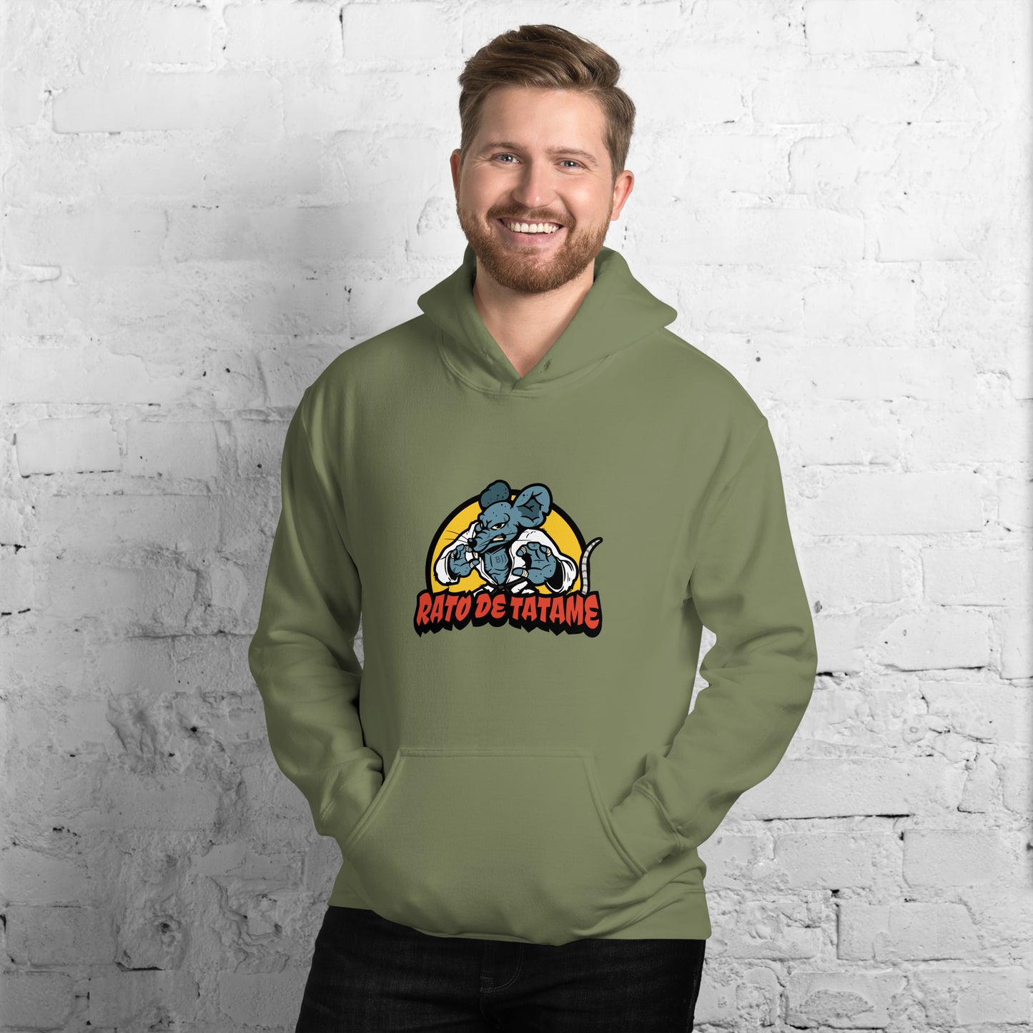 Rato de Tatame Unisex BJJ Hoodie