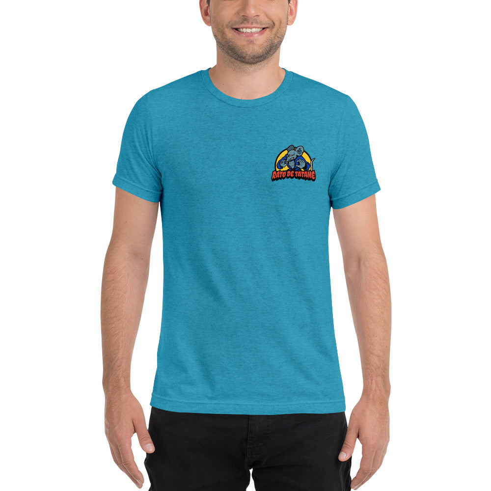 Rato de Tatame BJJ Knee on Belly Short sleeve t-shirt