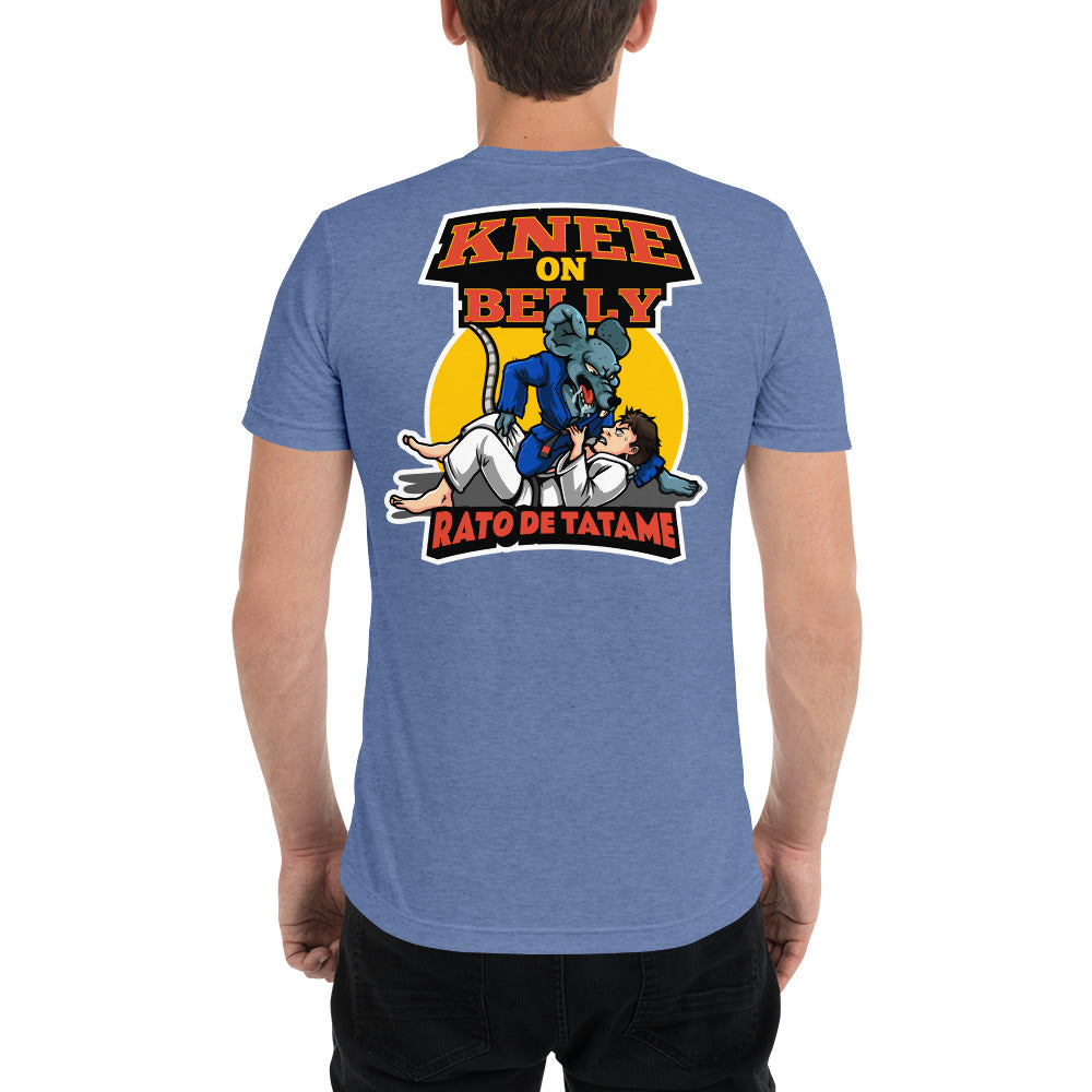 Rato de Tatame BJJ Knee on Belly Short sleeve t-shirt
