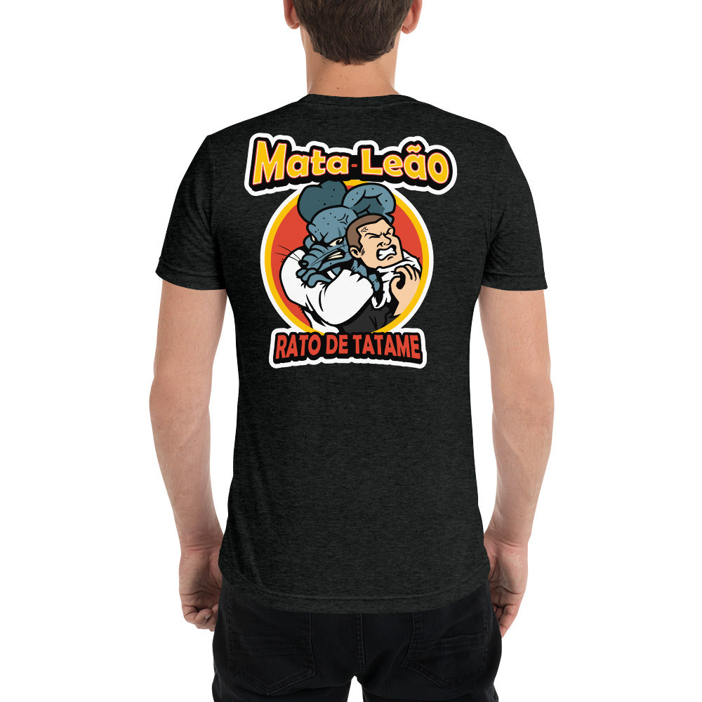 Rato de Tatame Mata-Leão Short sleeve BJJ t-shirt