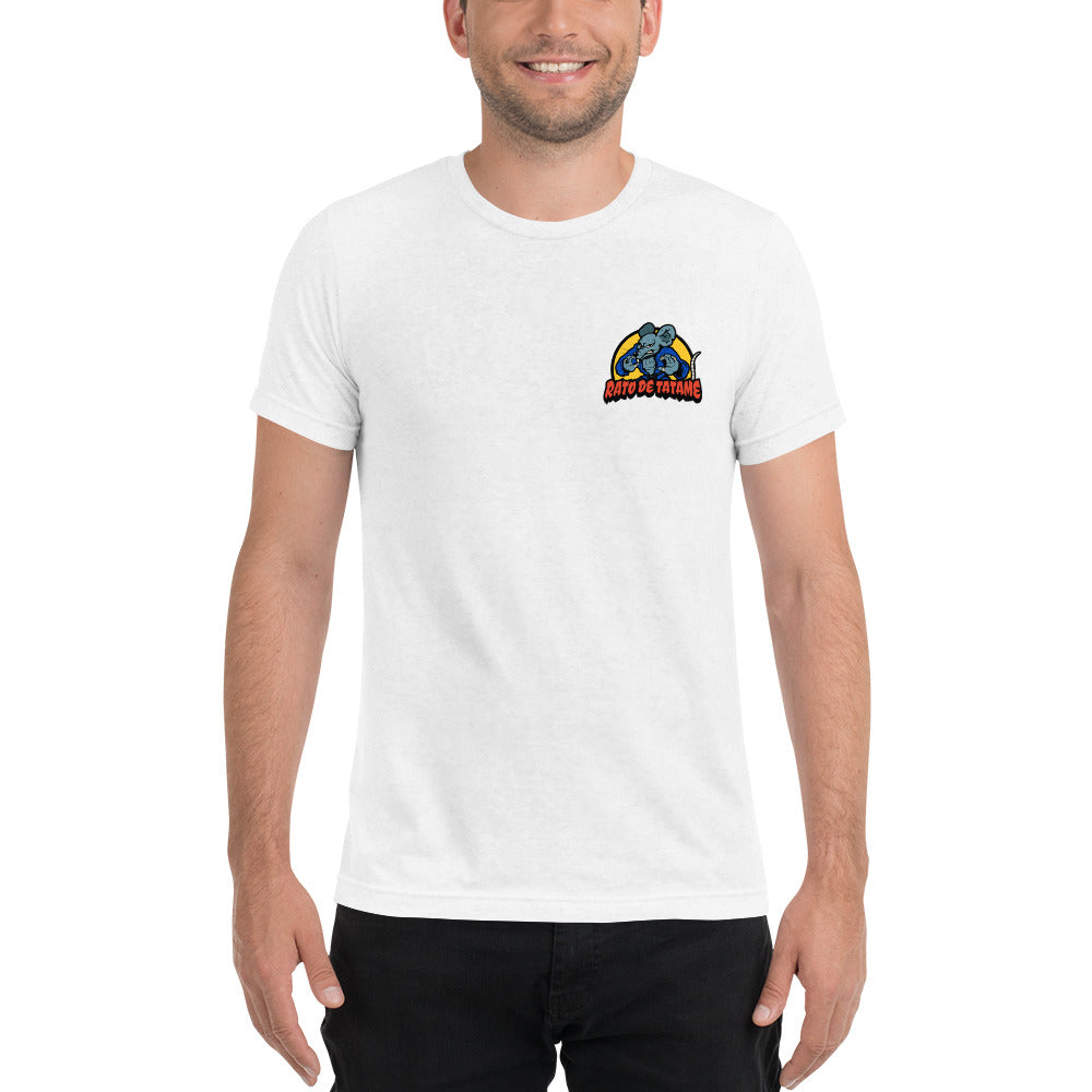 Rato de Tatame BJJ Knee on Belly Short sleeve t-shirt
