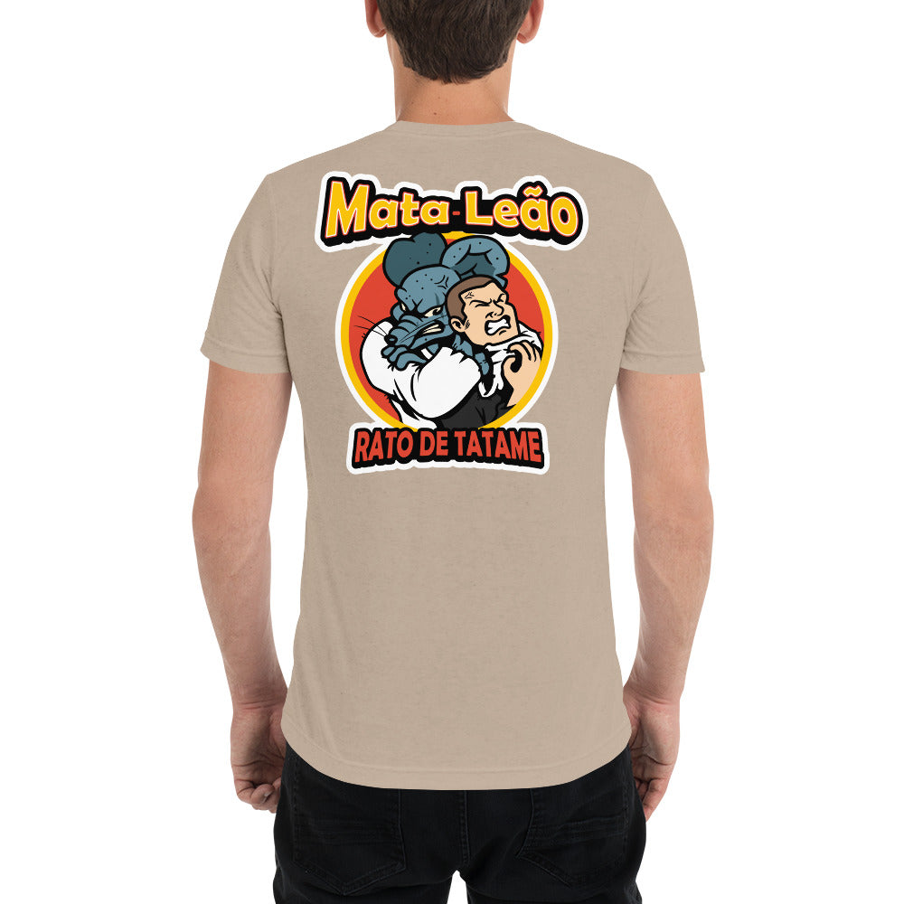 Rato de Tatame Mata-Leão Short sleeve BJJ t-shirt