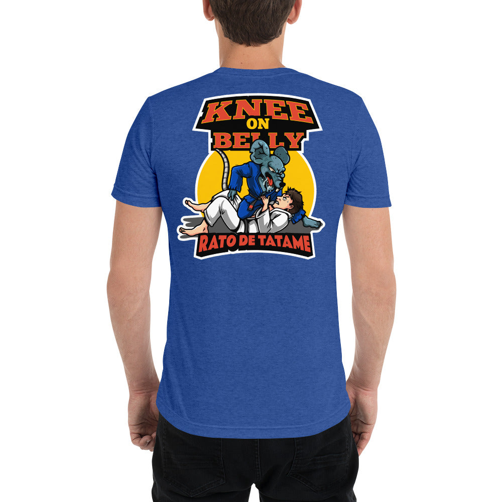 Rato de Tatame BJJ Knee on Belly Short sleeve t-shirt