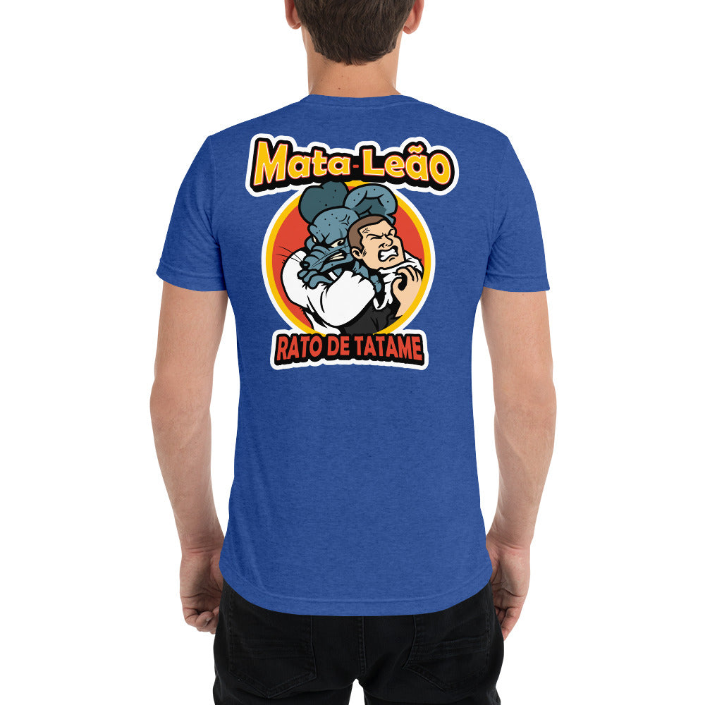 Rato de Tatame Mata-Leão Short sleeve BJJ t-shirt