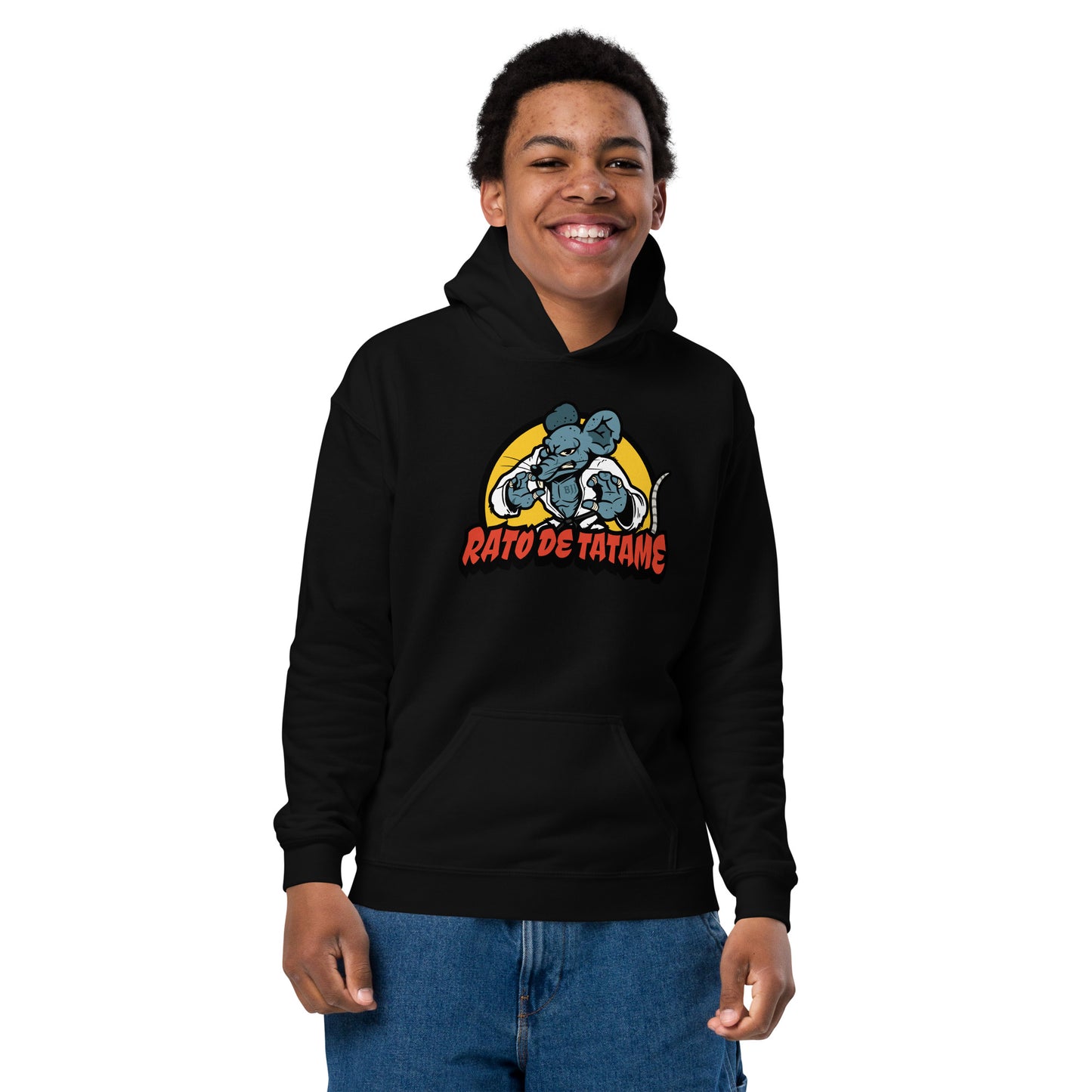 Rato de Tatame Youth heavy blend BJJ hoodie