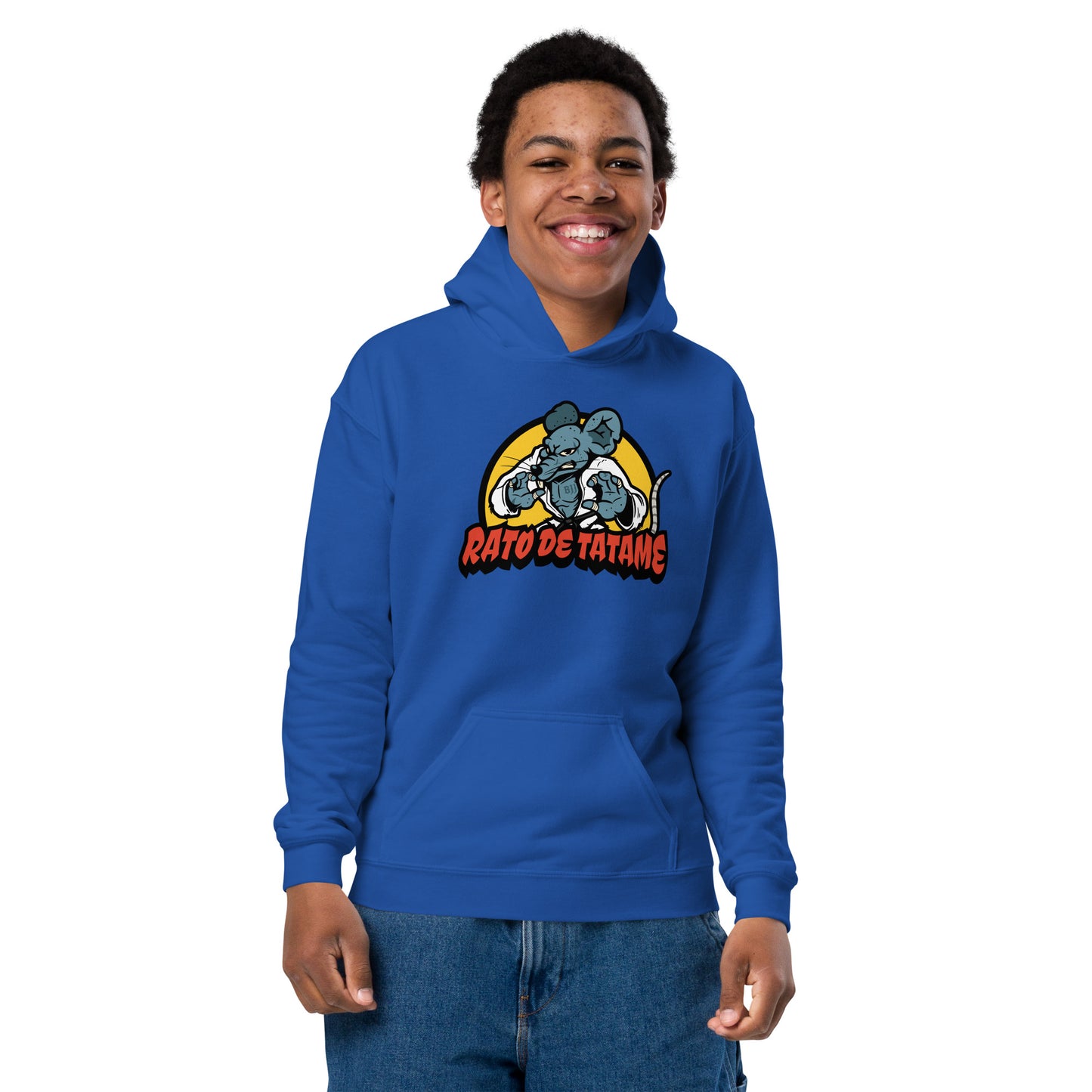 Rato de Tatame Youth heavy blend BJJ hoodie