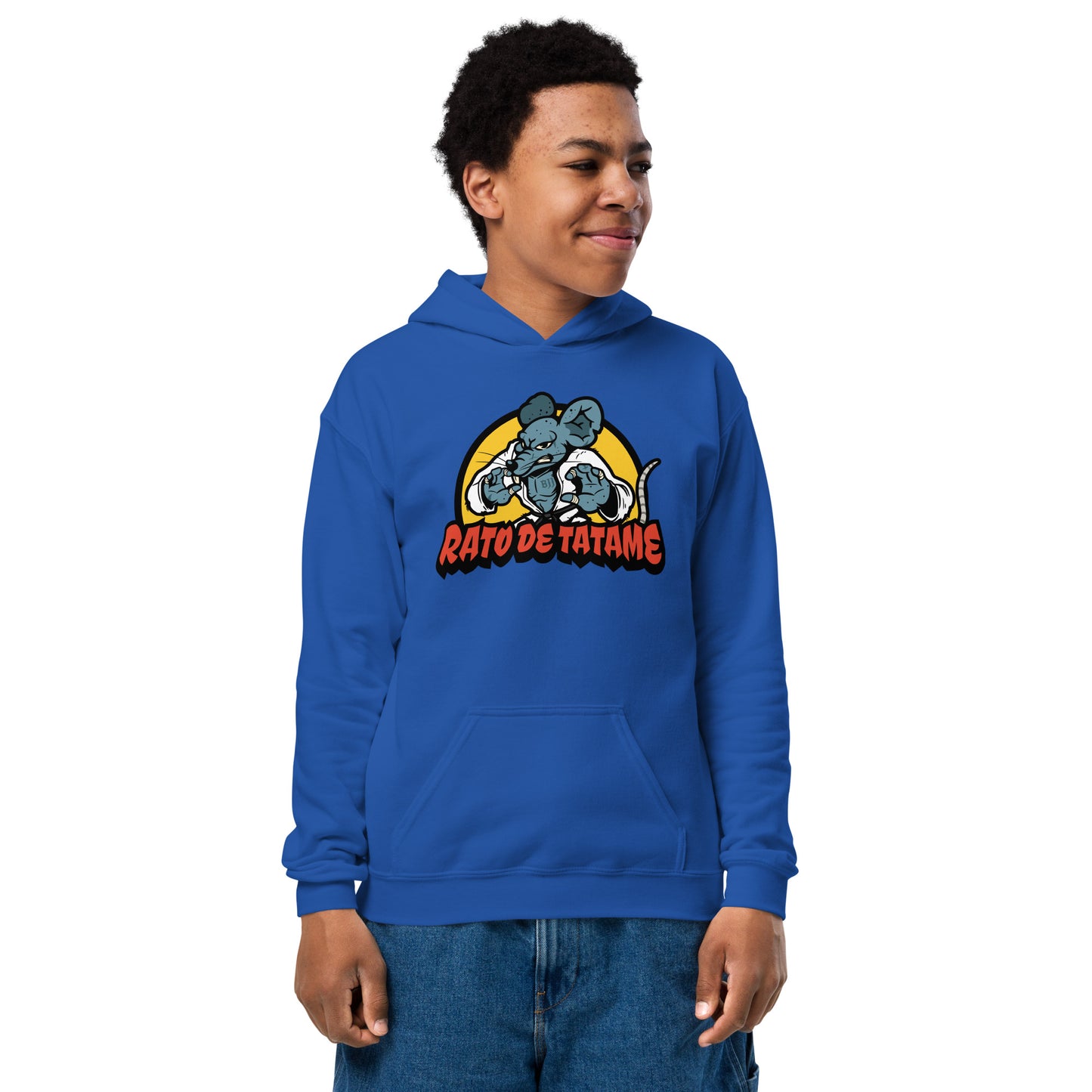 Rato de Tatame Youth heavy blend BJJ hoodie